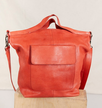 Load image into Gallery viewer, Bianca Handcrafted Leather Tote/Crossbody Bags
