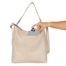 Load image into Gallery viewer, Bree Diamond Leather Shoulder Bag~ now in Cognac

