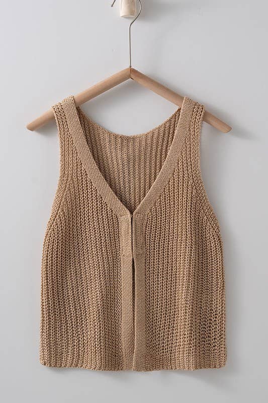 Maisie Crochet Knit Top