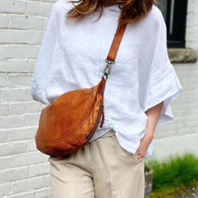 Load image into Gallery viewer, Crosby Handcrafted Leather Sling/Crossbody Bags~ in many colors
