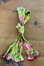 Load image into Gallery viewer, Voile Scarves  w/  pom pom edging
