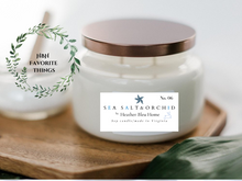 Load image into Gallery viewer, Sea Salt &amp; Orchid Soy Candle
