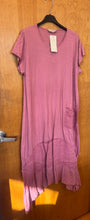 Load image into Gallery viewer, Saga Cotton/Linen Sharkbite Dress~ in several colors
