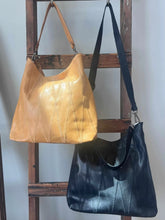 Load image into Gallery viewer, Bree Diamond Leather Shoulder Bag~ now in Cognac
