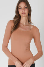 Load image into Gallery viewer, Nikibiki Long Sleeve Scoop Neck Top~ back in September!
