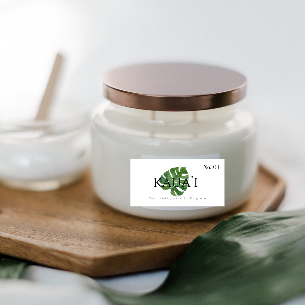 KAUA'I Soy Candle~ New!