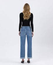 Load image into Gallery viewer, Lovervet by Vervet High Rise Cuffed Boyfriend Jeans~ arriving 7/31
