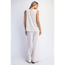 Load image into Gallery viewer, Cotton Beach Lounge Top &amp; Pant Set
