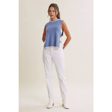 Load image into Gallery viewer, In February Ribbon Whipstitch Sweater Vest
