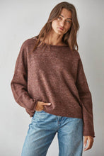 Load image into Gallery viewer, Knit Sweater Rolled Round Neck Pullover
