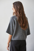 Load image into Gallery viewer, Kelly Knit Sweater Quarter Sleeve Button Up Cardigan~ also in Navy
