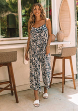 Load image into Gallery viewer, Floral Printed Sleeveless Scoop Neck Jumpsuit
