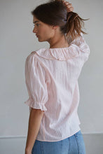 Load image into Gallery viewer, Gillian Flutter Blouse~ also in white
