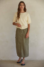 Load image into Gallery viewer, Magnolia Knit Cotton Crew
