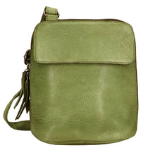 Load image into Gallery viewer, Lucy Handcrafted Leather Crossbody~ also in cognac
