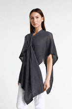 Load image into Gallery viewer, Aliya Multi Way Cotton Wrap~ Charcoal &amp; Wine coming soon
