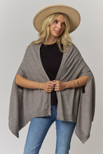 Load image into Gallery viewer, Open Sleeve Soft Knit Cardigan/Poncho
