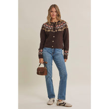 Load image into Gallery viewer, Nordic Cardigan Sweater
