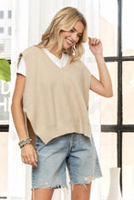 Load image into Gallery viewer, Easy Vest Top With Side Button Detail
