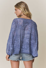 Load image into Gallery viewer, Embroidered Kimono Cardigan
