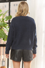 Load image into Gallery viewer, Vineyard Navy Crew Sweater
