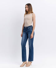 Load image into Gallery viewer, Gillian Mid Rise Straight Jeans
