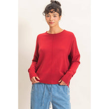 Load image into Gallery viewer, Morrigan Roll Neck Seam Detail Sweater~ arriving 10/20
