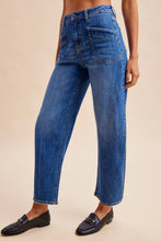 Load image into Gallery viewer, Stretch Denim Slim Barrel Leg Jeans
