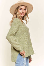 Load image into Gallery viewer, Alison Rib Accent Easy Sweater
