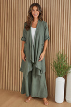 Load image into Gallery viewer, Marla Linen Smocked Palazzo Pants~ in more colors
