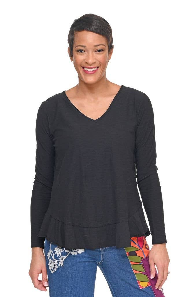 Tulip Jolie Top in Black