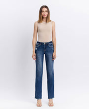 Load image into Gallery viewer, Gillian Mid Rise Straight Jeans
