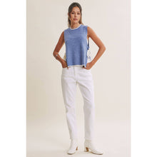 Load image into Gallery viewer, In February Ribbon Whipstitch Sweater Vest
