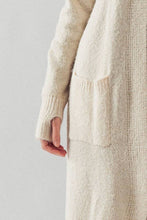 Load image into Gallery viewer, Jessica Long Knit Cardigan w/ Thumbhole
