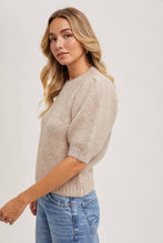 Load image into Gallery viewer, Aspen Puff Sleeve Knit Sweater
