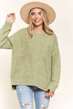 Load image into Gallery viewer, Alison Rib Accent Easy Sweater

