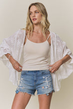 Load image into Gallery viewer, Embroidered Kimono Cardigan

