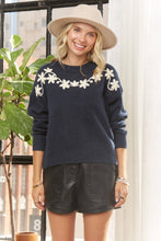 Load image into Gallery viewer, Vineyard Navy Crew Sweater
