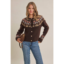 Load image into Gallery viewer, Nordic Cardigan Sweater
