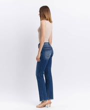 Load image into Gallery viewer, Gillian Mid Rise Straight Jeans
