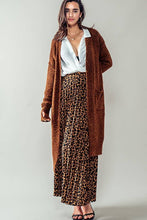 Load image into Gallery viewer, Jessica Long Knit Cardigan w/ Thumbhole
