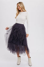 Load image into Gallery viewer, Deidre Tulle Spiral Skirt~ also in slate grey
