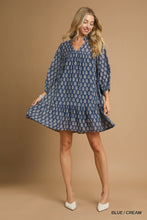 Load image into Gallery viewer, Adaline Print Boho Ruffle Mini Dress~ coming soon
