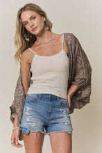 Load image into Gallery viewer, Embroidered Kimono Cardigan
