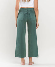 Load image into Gallery viewer, Heather High Rise Crop Wide Leg
