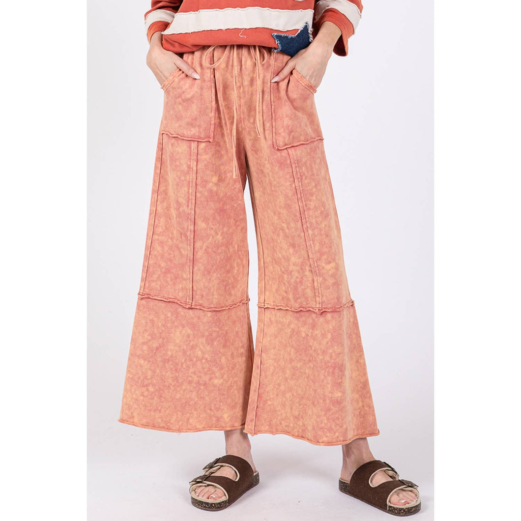 Sage & Fig Mineral Wash Cotton Pants