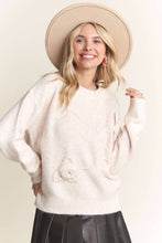 Load image into Gallery viewer, Desiree Applique Sweater
