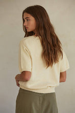 Load image into Gallery viewer, Magnolia Knit Cotton Crew
