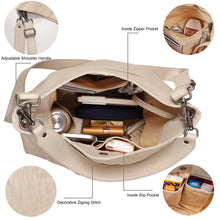 Load image into Gallery viewer, Bree Diamond Leather Shoulder Bag~ now in Cognac
