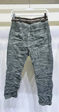 Load image into Gallery viewer, Chocolate Crinkle Suede Jogger- Also in Army
